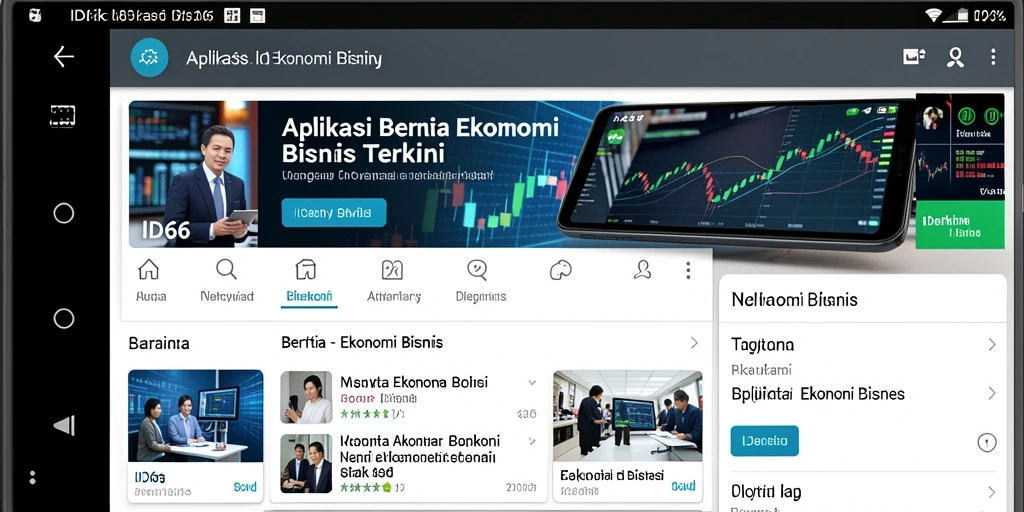 Antarmuka aplikasi ID66 yang informatif dan modern.