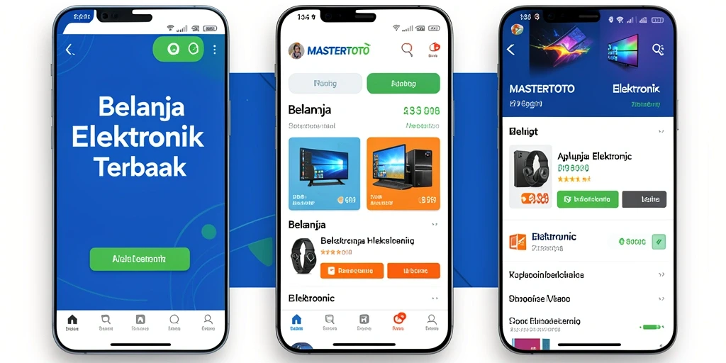 Antarmuka aplikasi MASTERTOTO yang menarik dan mudah digunakan.