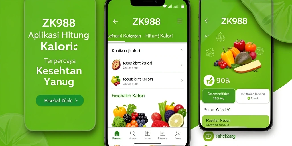 Antarmuka pengguna ZK988 yang mudah dipahami dan fungsional.